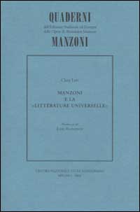 Manzoni e la «Littérature Universelle»