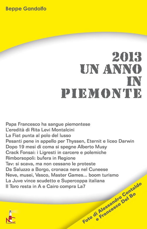 2013. Un anno in Piemonte