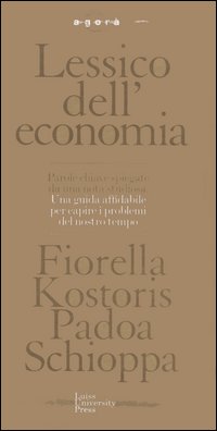 Lessico dell'economia