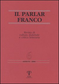 Il parlar franco. Rivista di cultura dialettale e critica letteraria