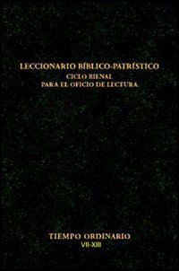 Leccionario biblico-patristico. Ciclo bienal para el oficio de lectura. Vol. 5: Tiempo ordinario VII-XIII