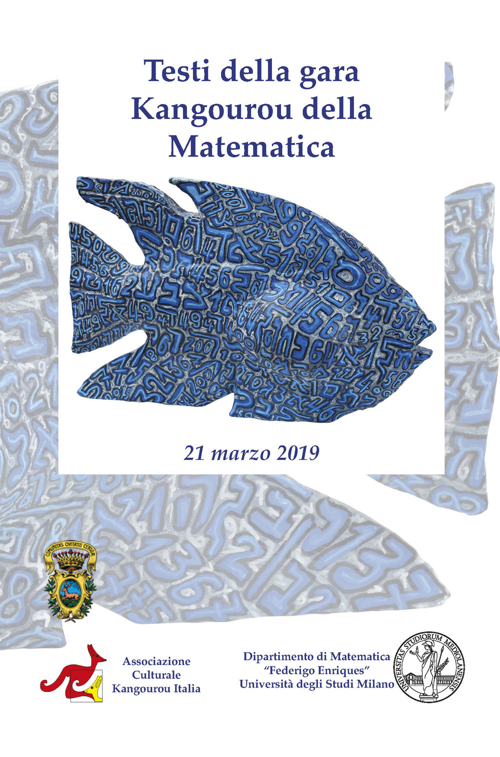 Testi della gara Kangourou della matematica 2019