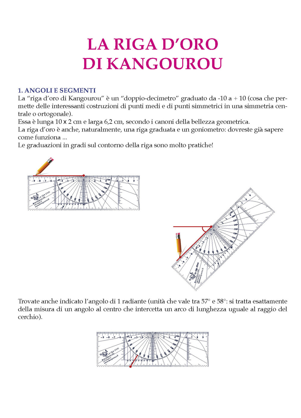 La riga d'oro di Kangourou