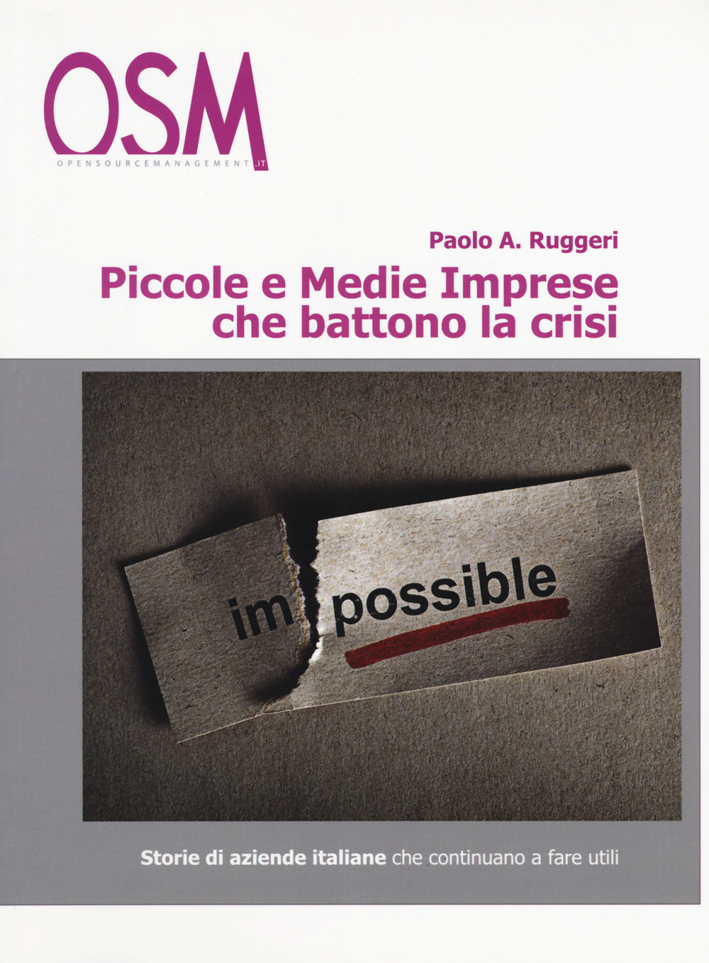 Piccole e medie imprese che battono la crisi. In tempi difficili, solo i più forti fanno utili. Storie di aziende che ce la fanno, ogni giorno, tutti i giorni