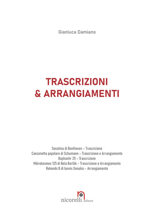 Trascrizioni & arrangiamenti