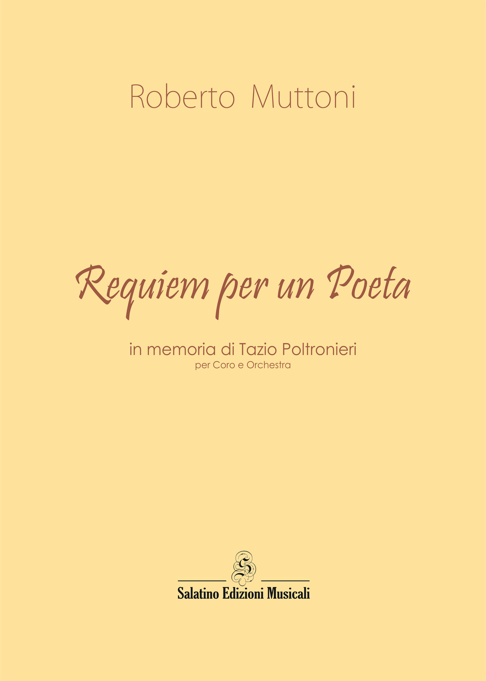 Requiem per un poeta in memoria di Tazio Poltronieri