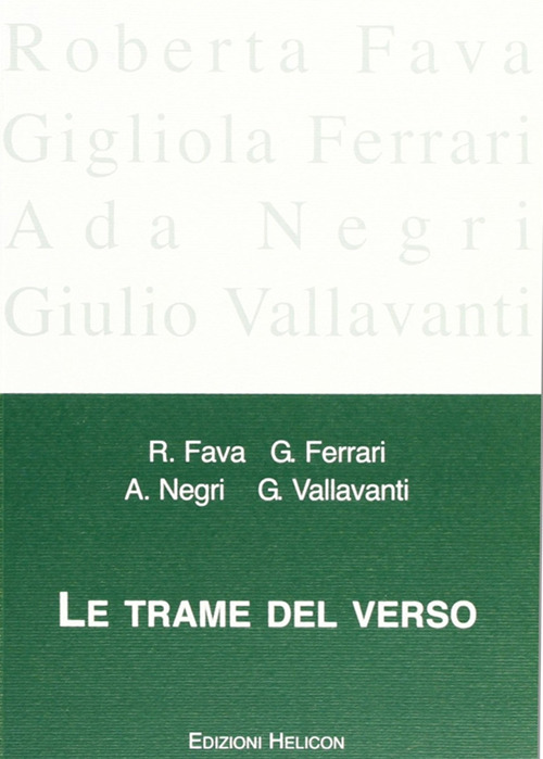 Le trame del verso