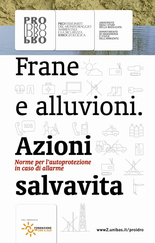 Frane e alluvioni. Azioni salvavita