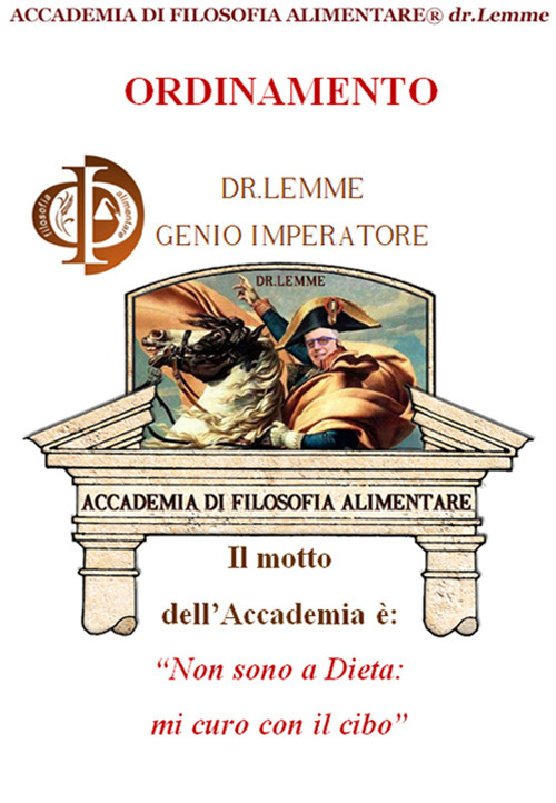 Ordinamento. Dr. Lemme genio imperatore