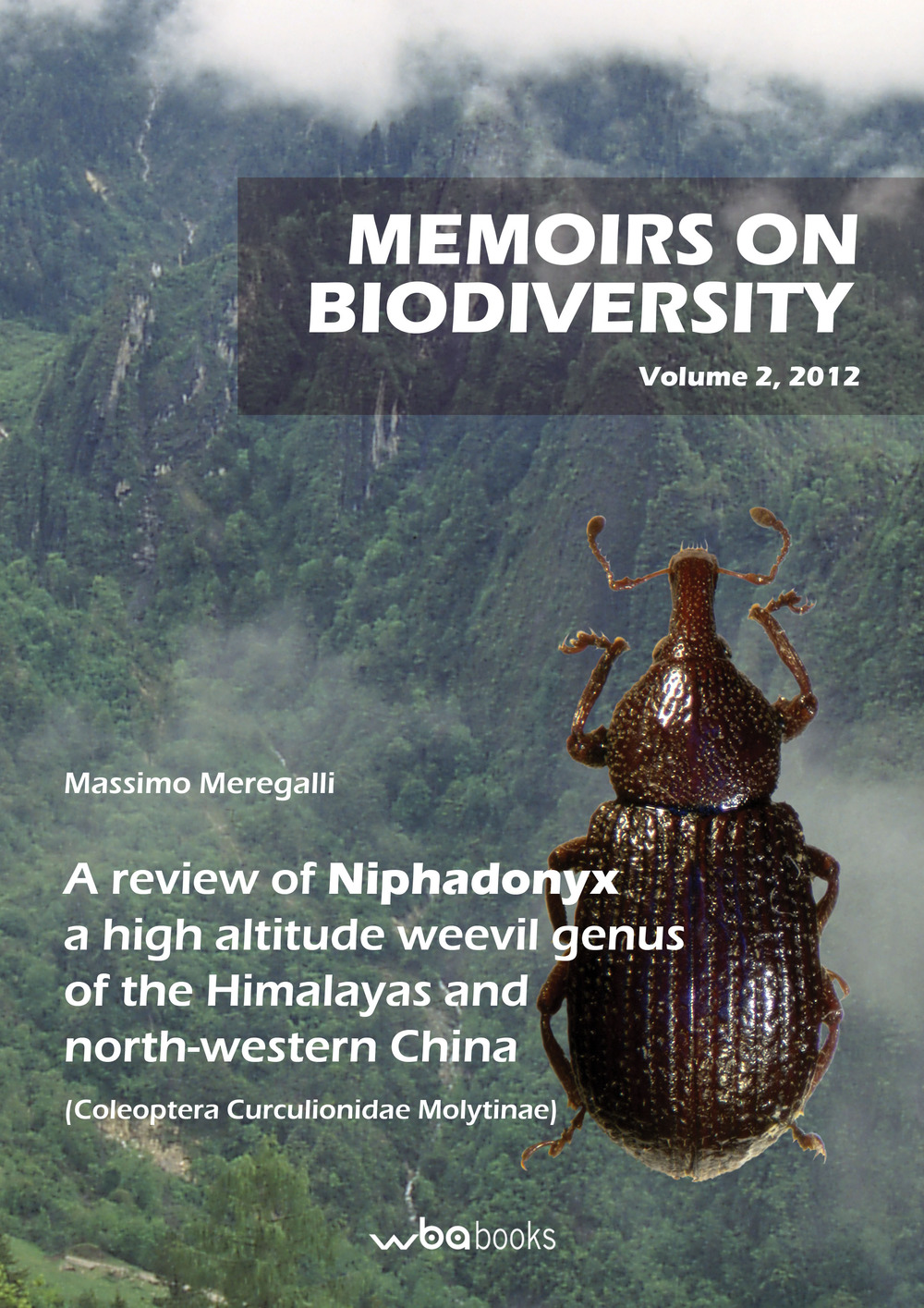 A review of Niphadonyx a high altitude weevil genus of the Himalayas and North-West China (Coleoptera Curculionidae Molytinae). Ediz. illustrata