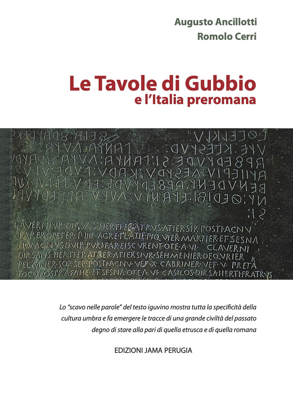 Le tavole di Gubbio e l'Italia preromana