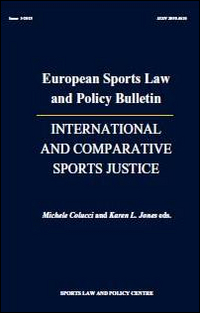 International and comparative sports justice