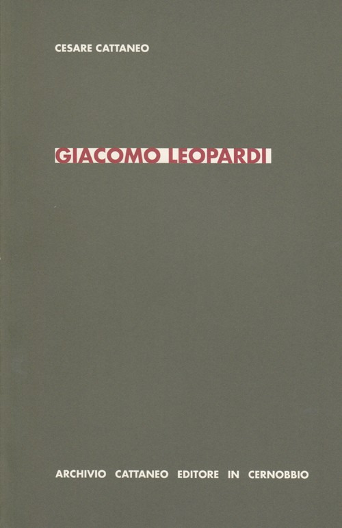 Giacomo Leopardi