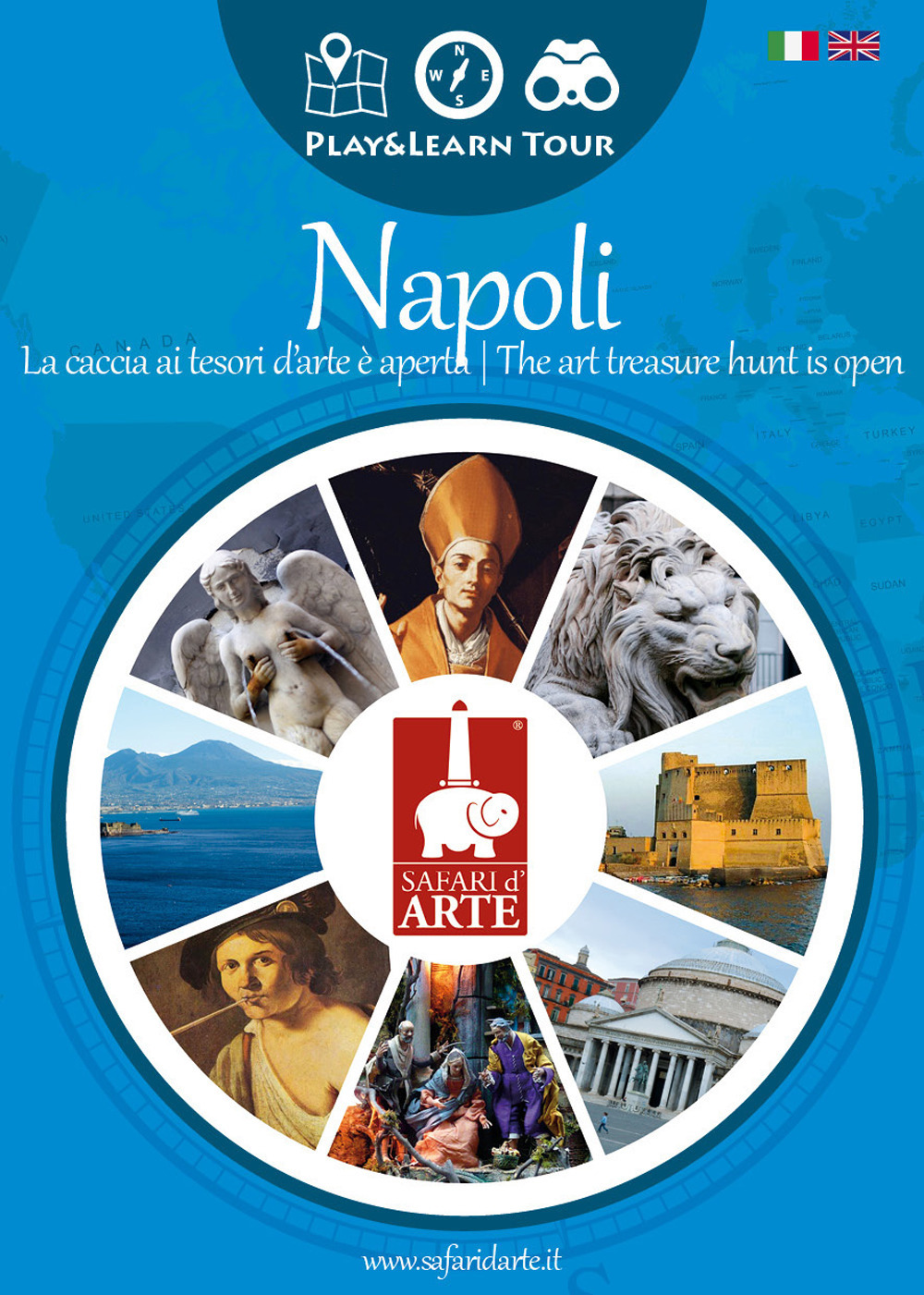 Napoli. La caccia ai tesori d'arte è aperta-The art treasure hunt is open. Ediz. bilingue