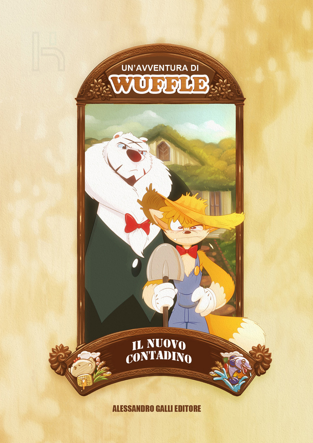 Il nuovo contadino. Wuffle