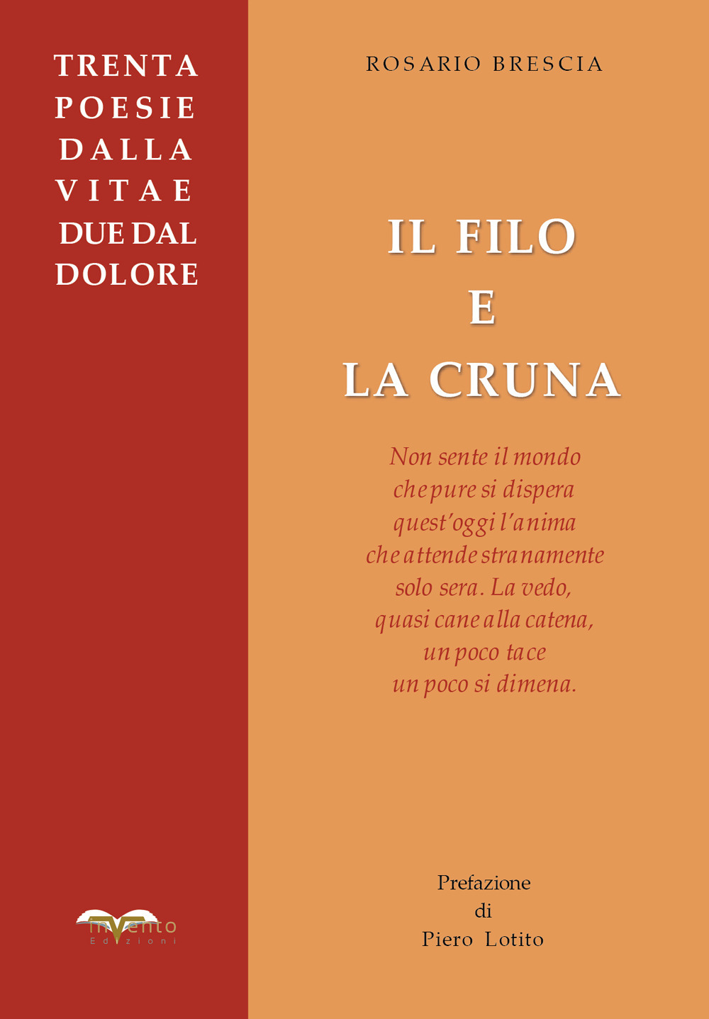 Il filo e la cruna. Trenta poesie dalla vita e due dal dolore