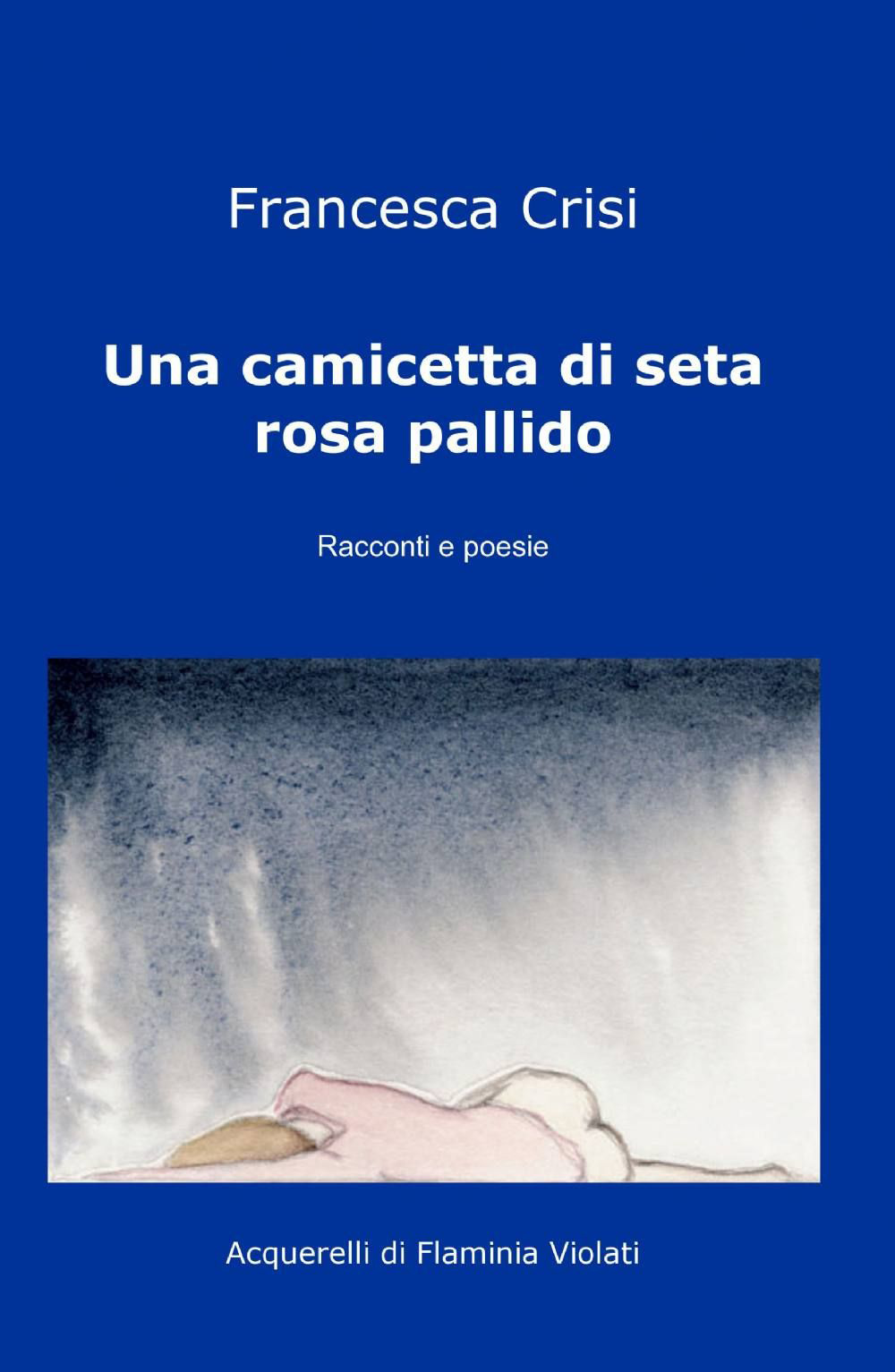 Una camicetta di seta rosa pallido