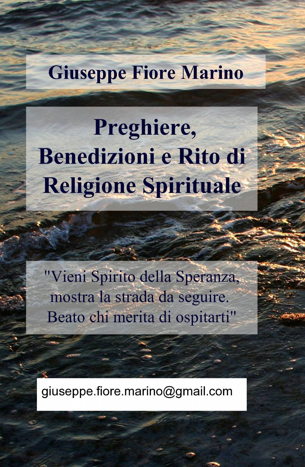 Preghiere, benedizioni e rito di religione spirituale