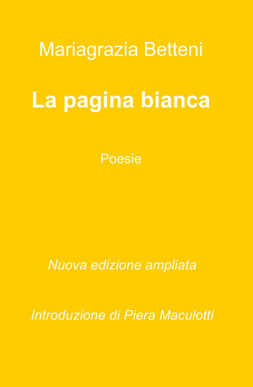 La pagina bianca