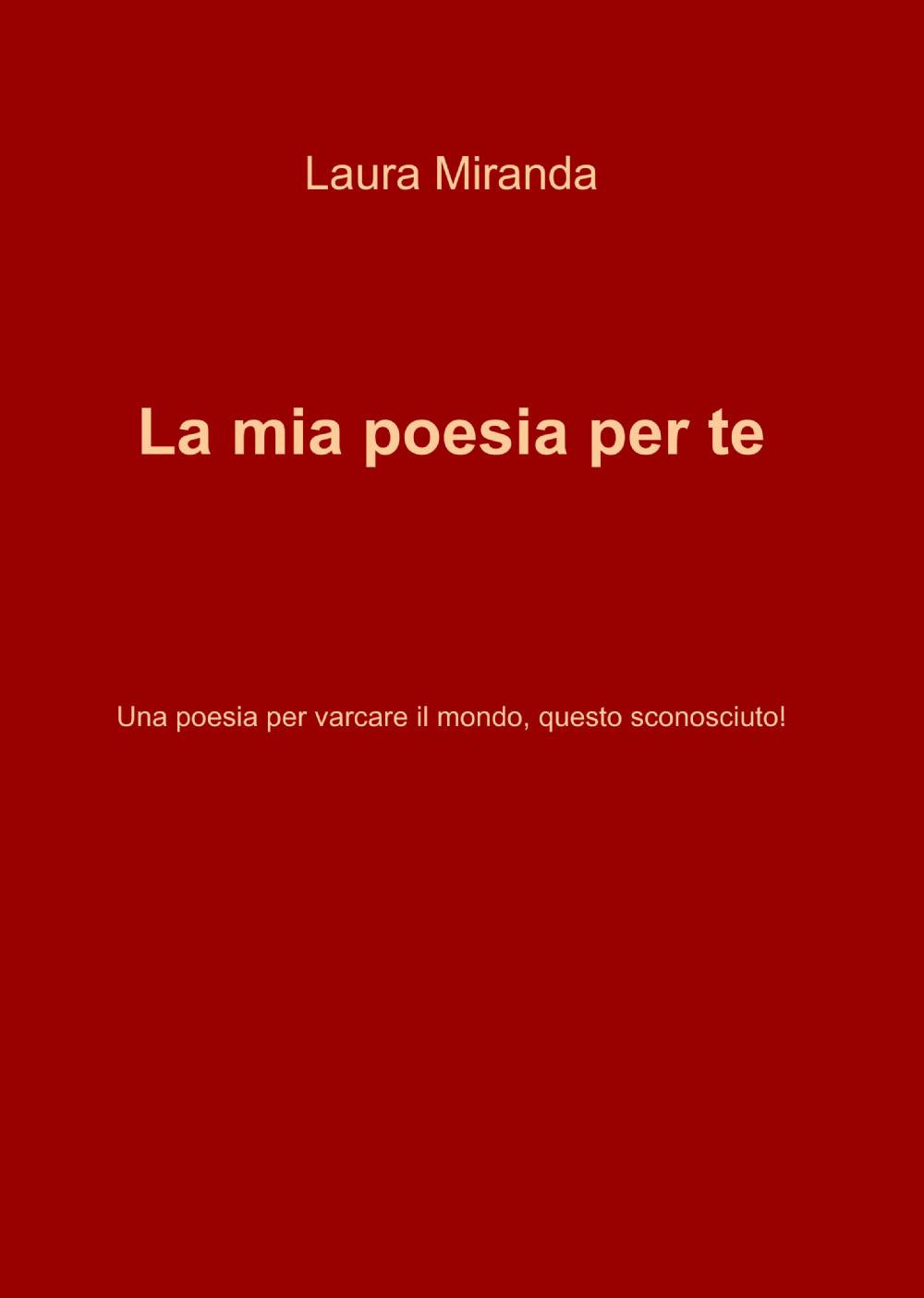 La mia poesia per te