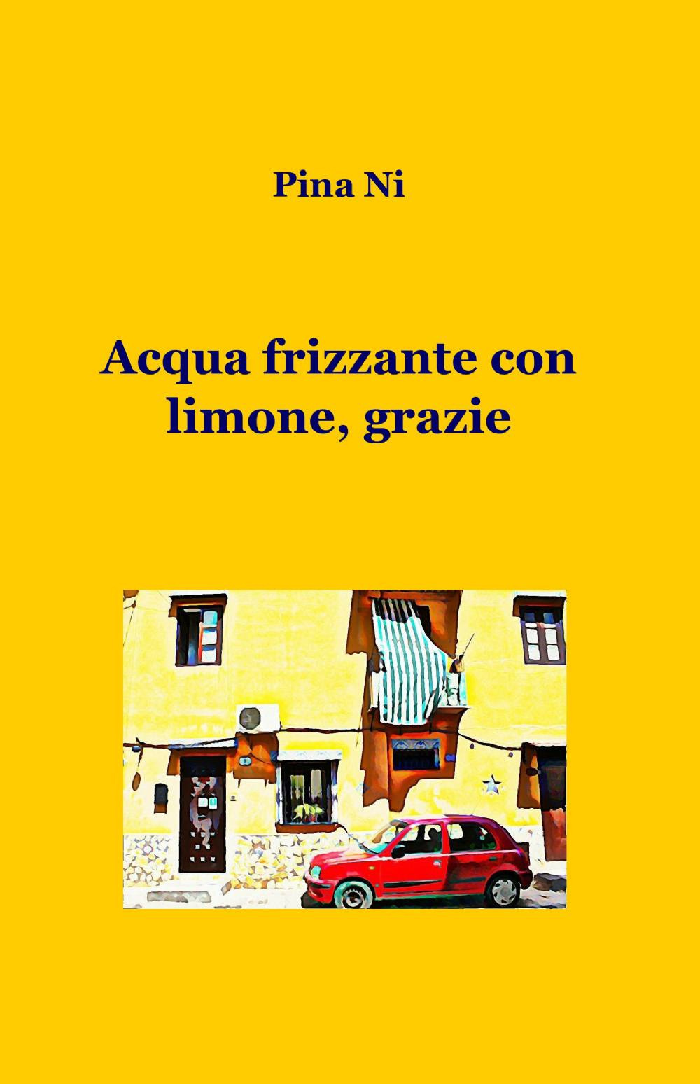 Acqua frizzante con limone, grazie