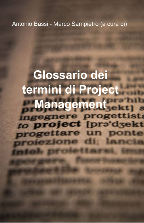 Glossario dei termini di project management