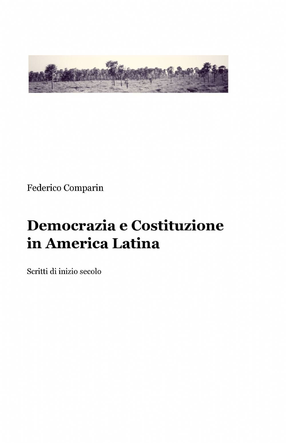 Democrazia e costituzione in America latina