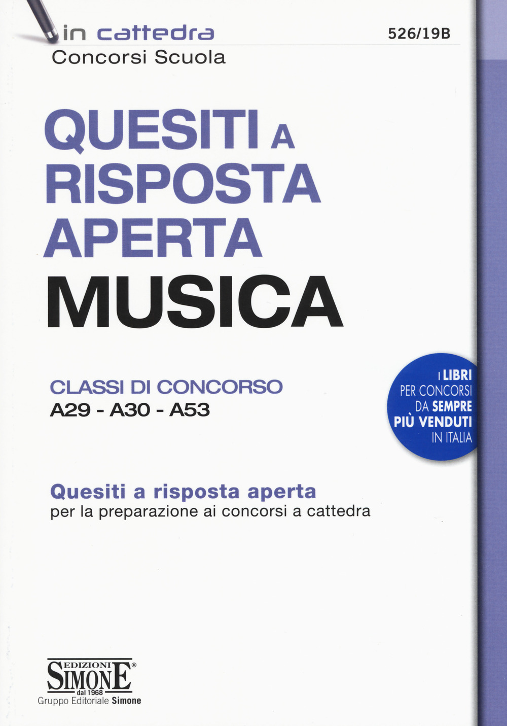 Quesiti a risposta aperta. Musica. Classi di concorso A29-A30-A53. Con espansione online