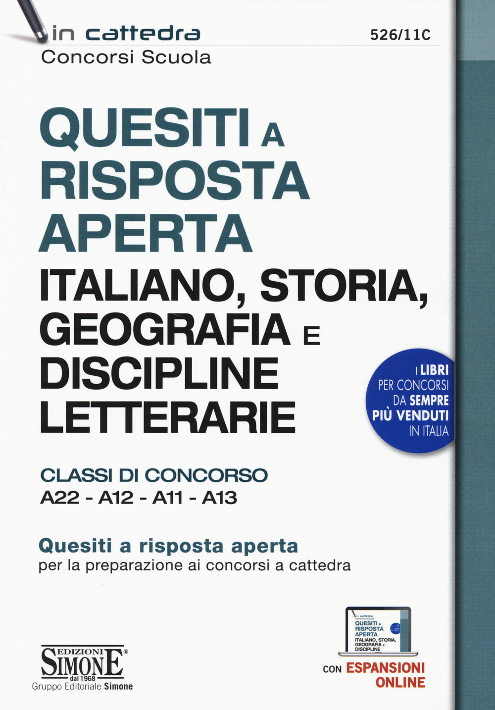 Quesiti a risposta aperta. Italiano, storia, geografia e discipline letterarie. Classi di concorso A22-A12-A11-A13. Con espansione online