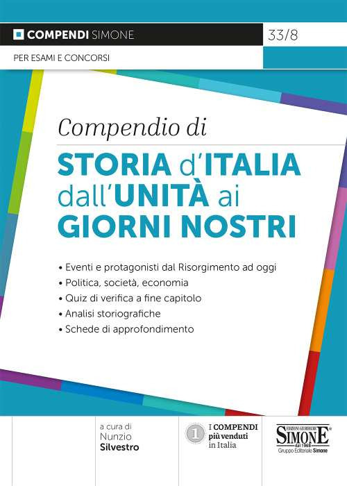 Compendio di Storia d'Italia dall'Unità ai giorni nostri