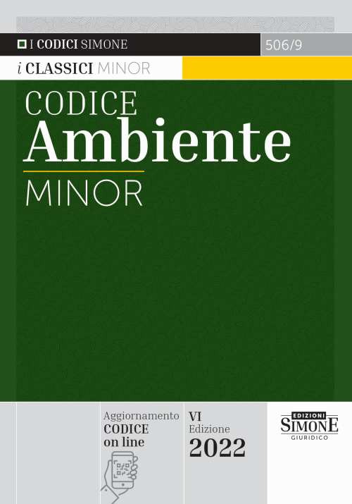 Codice dell'ambiente. Ediz. minor