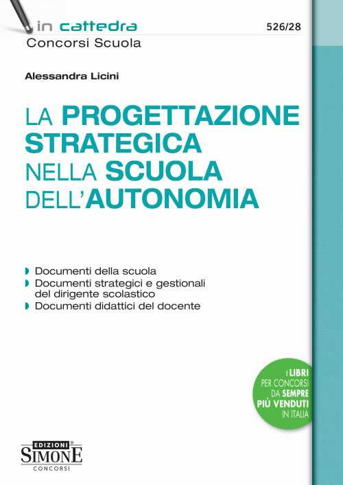 La progettazione strategica nella scuola dell'autonomia