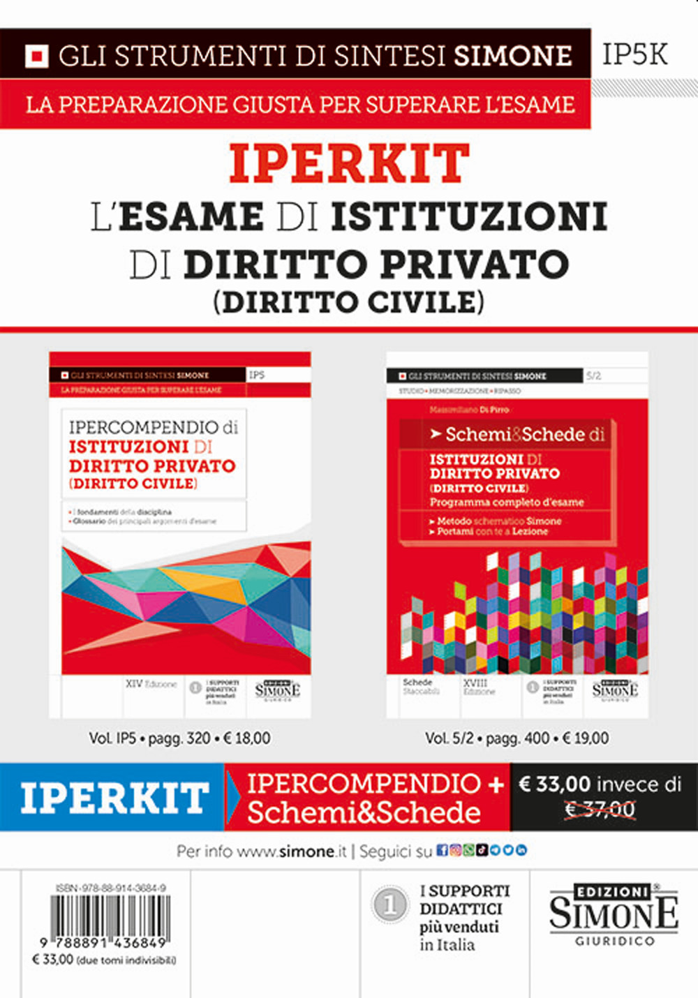 L'esame di istituzioni di diritto privato (diritto civile). Iperkit: Ipercompendio di istituzioni di diritto privato (diritto civile)-Schemi & schede di istituzioni di diritto privato (diritto civile)