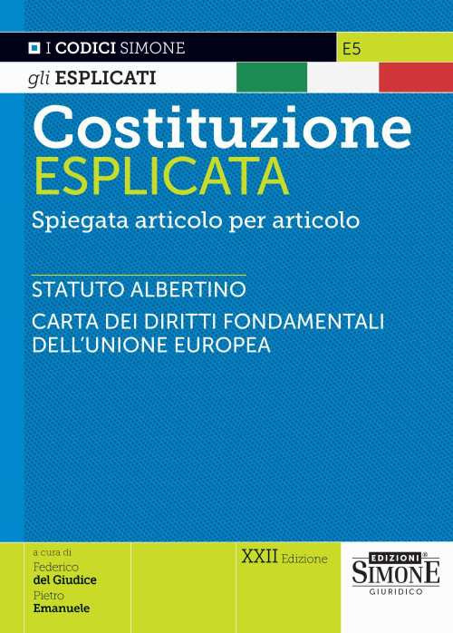 Costituzione esplicata. Spiegata articolo per articolo