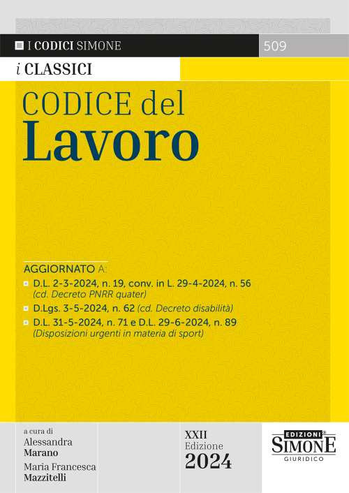 Codice del lavoro