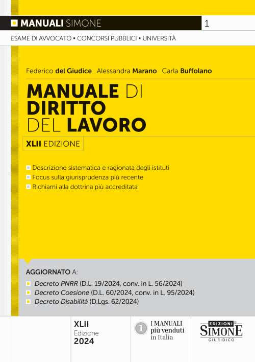 Manuale di diritto del lavoro