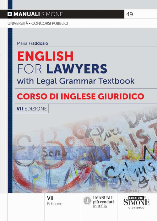 English for lawyers. Corso di inglese giuridico. With legal grammar textbook