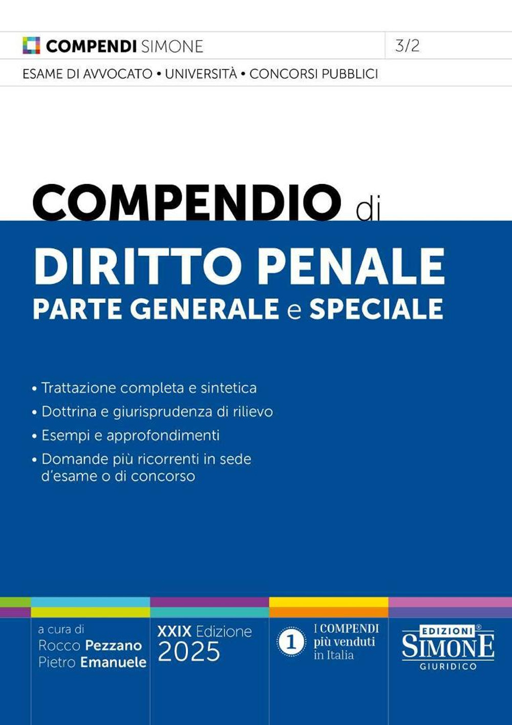 Compendio di diritto penale. Parte generale e speciale