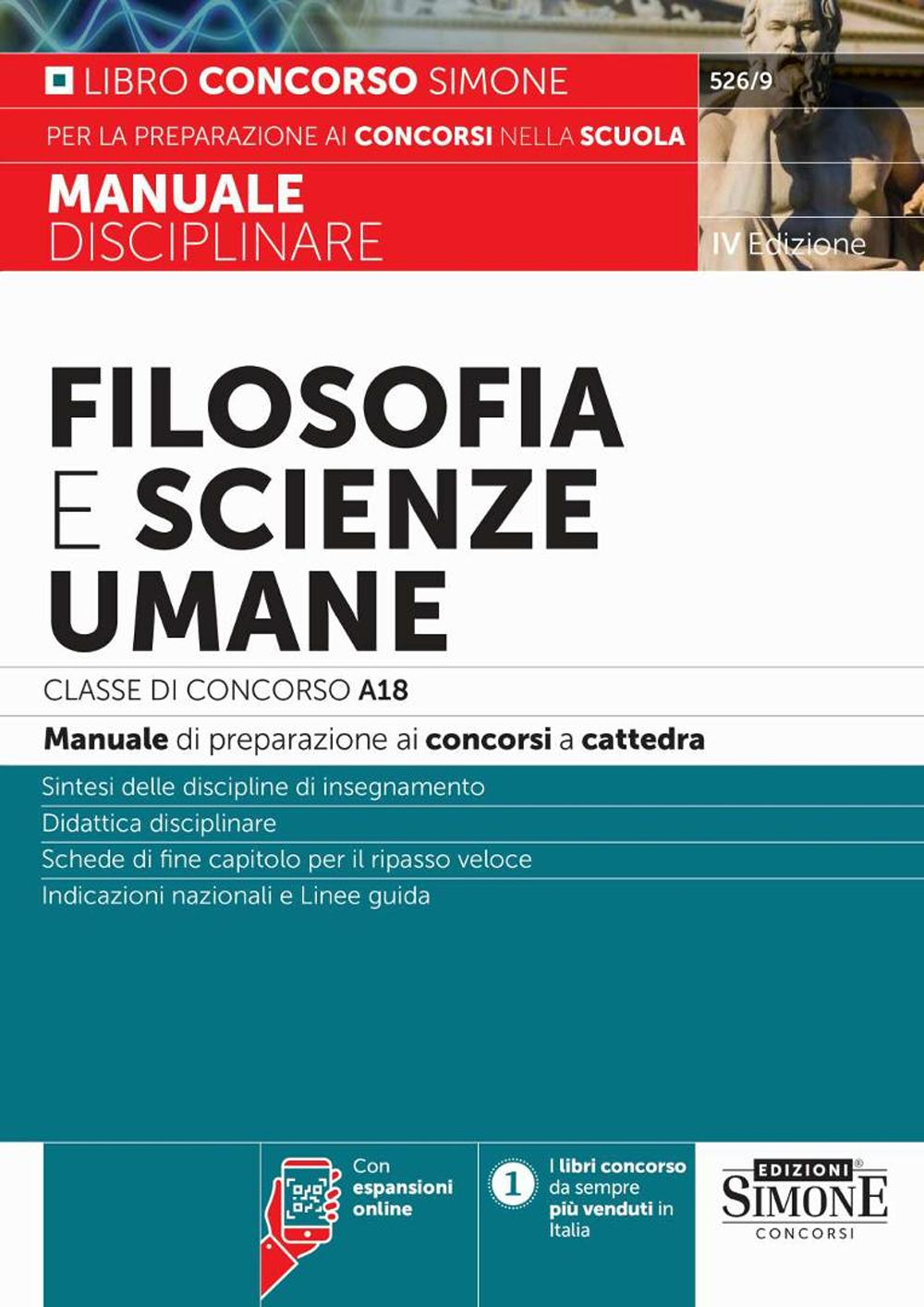 Filosofia e scienze umane. Classe di concorso A18 (ex A036). Manuale disciplinare per la preparazione ai concorsi a cattedra. Con espansioni online