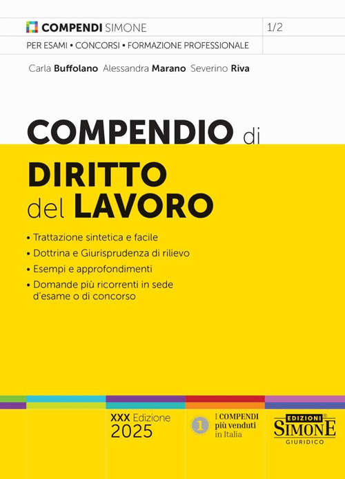 Compendio di diritto del lavoro. Nuova ediz.