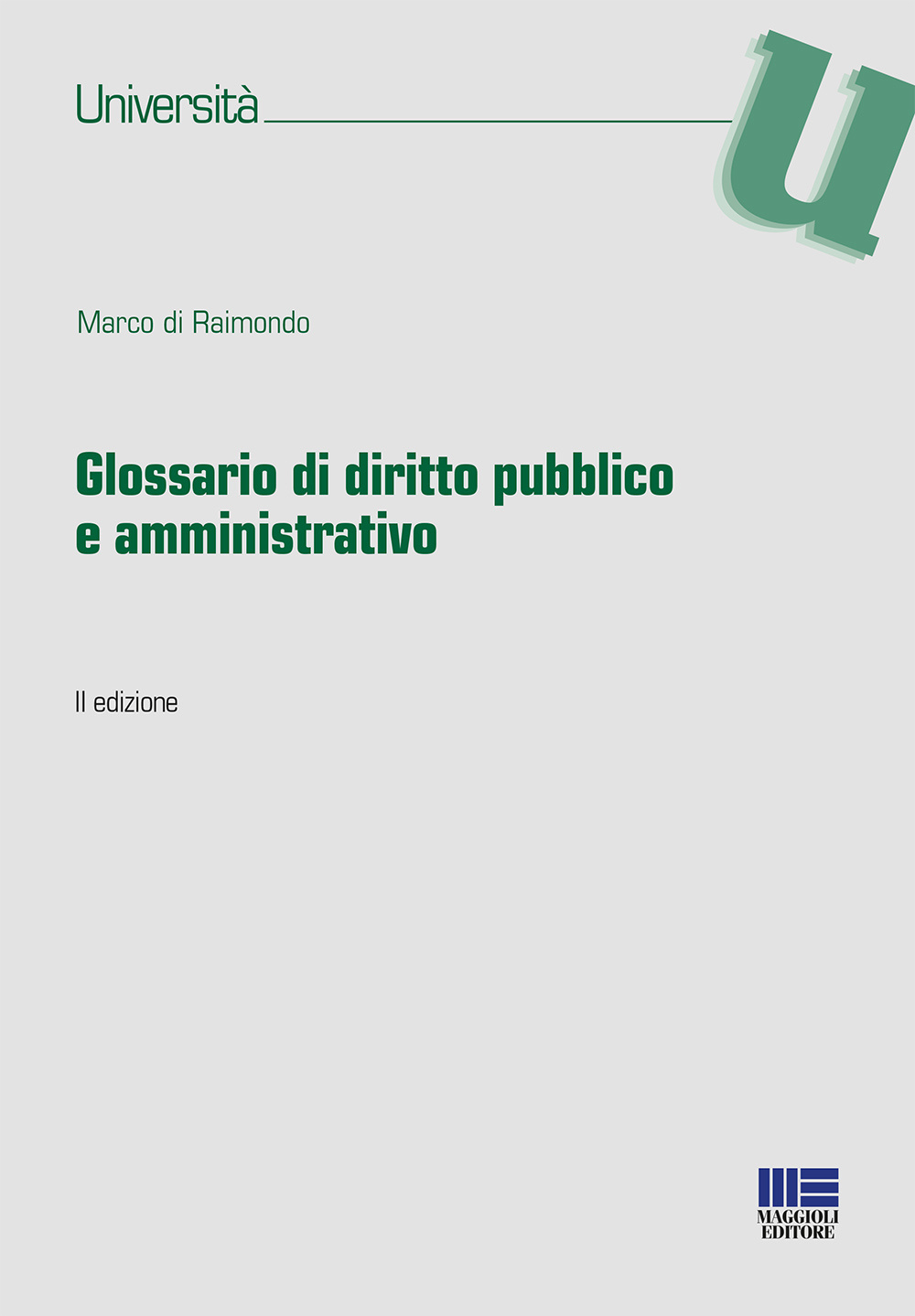 Glossario di diritto pubblico e amministrativo