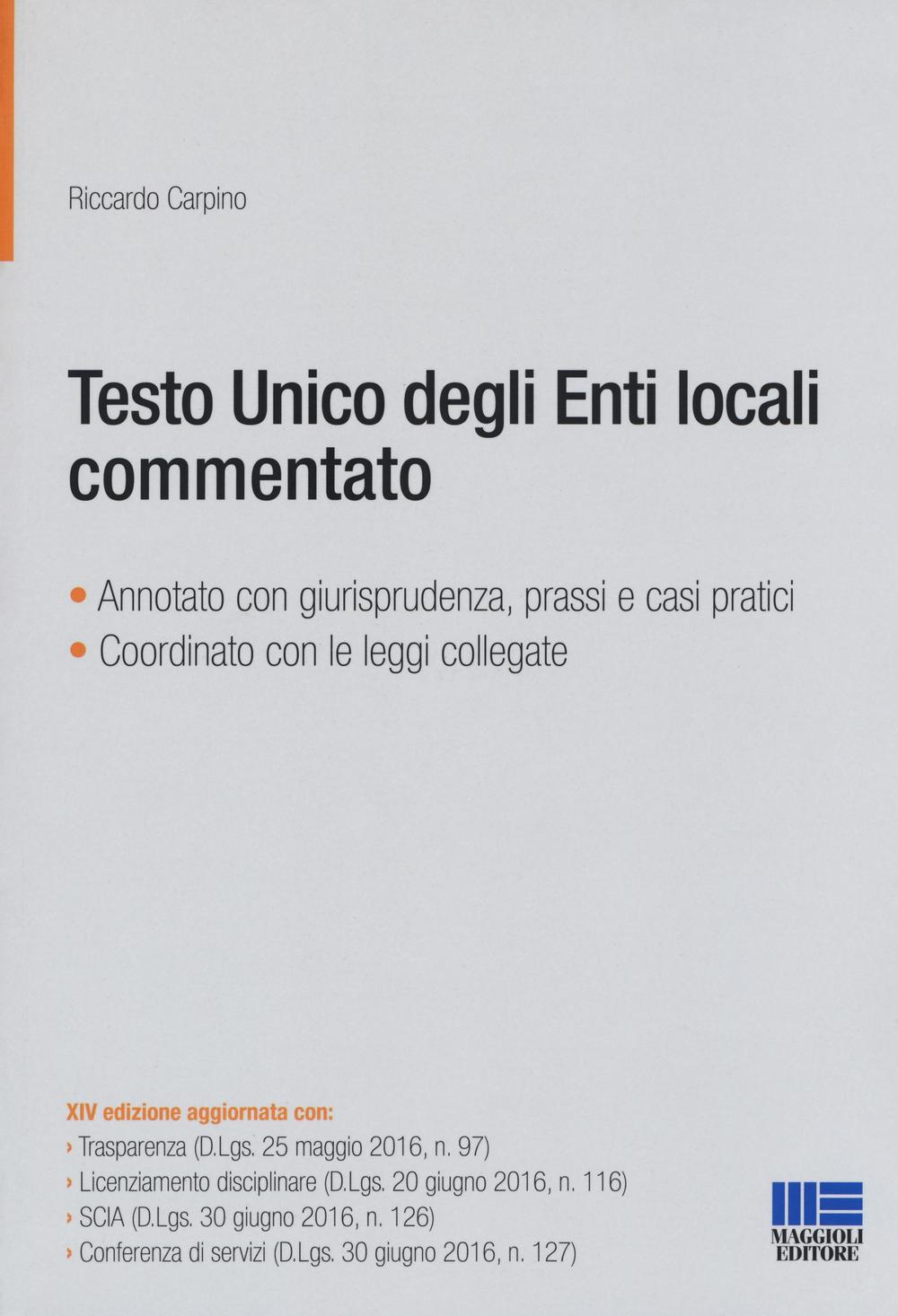 Testo unico degli Enti locali commentato