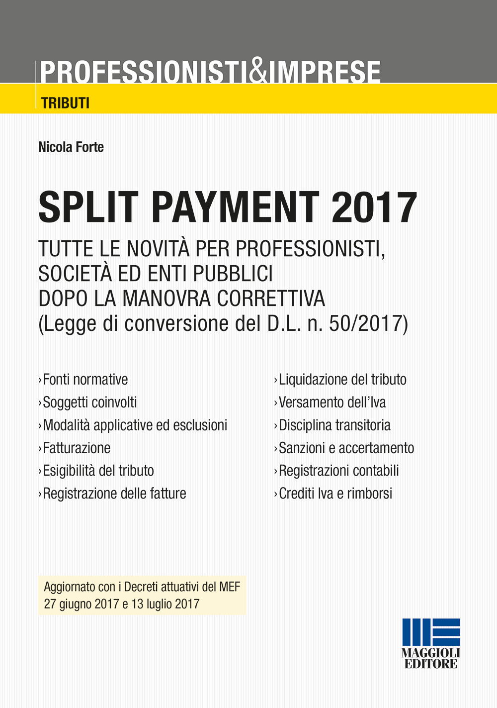 Split payment 2017