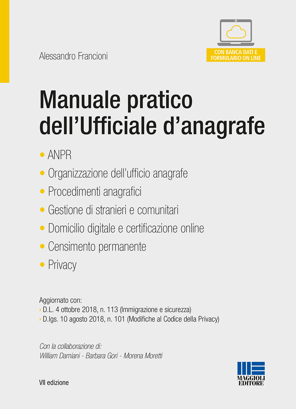 Manuale pratico dell'ufficiale d'anagrafe