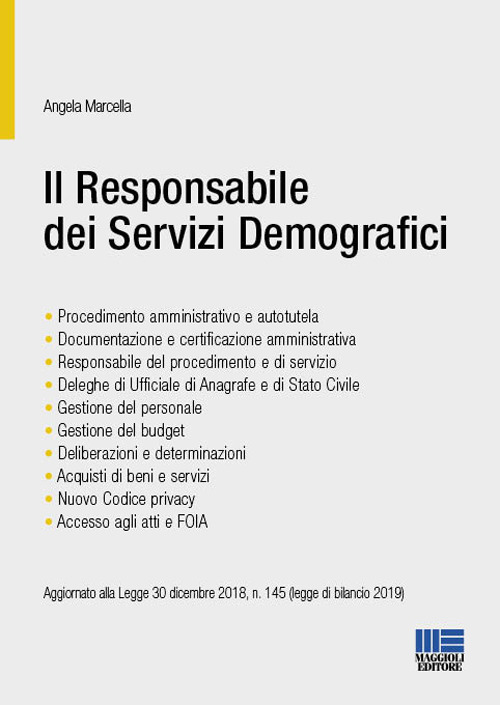 Il responsabile dei servizi demografici