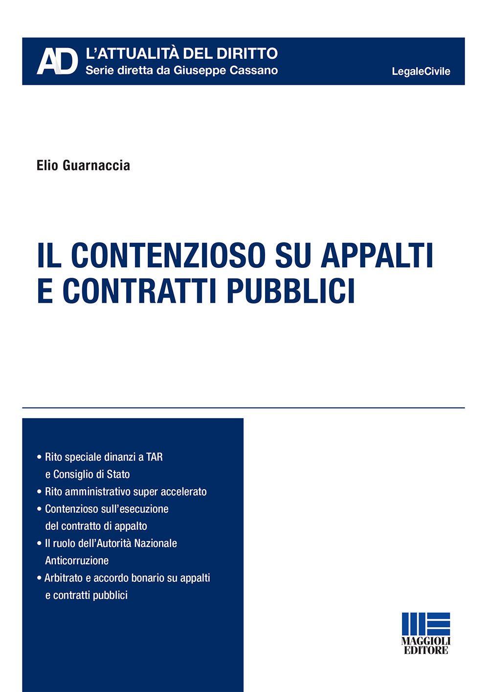 Il contenzioso su appalti e contratti pubblici