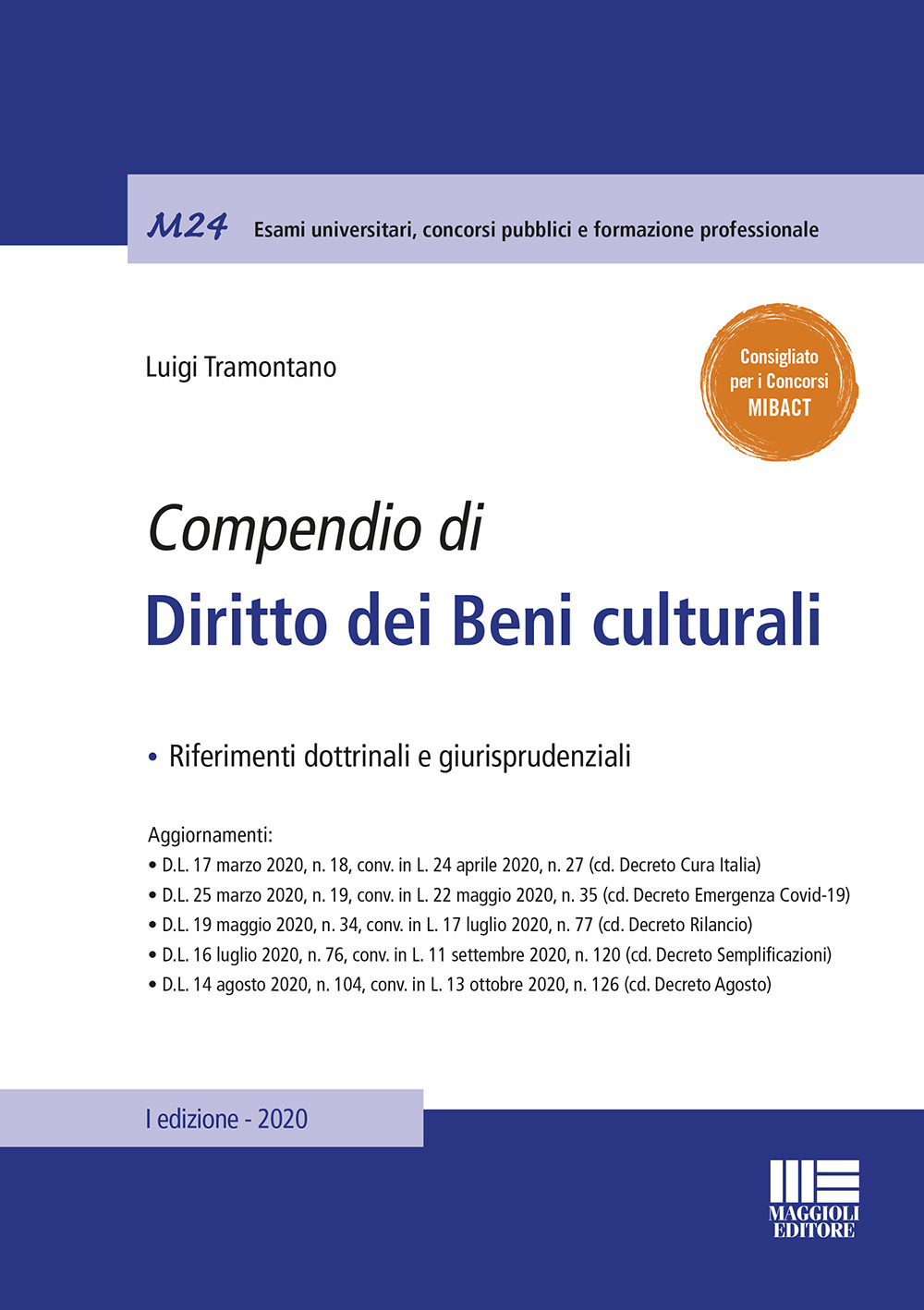 Compendio di diritto dei beni culturali