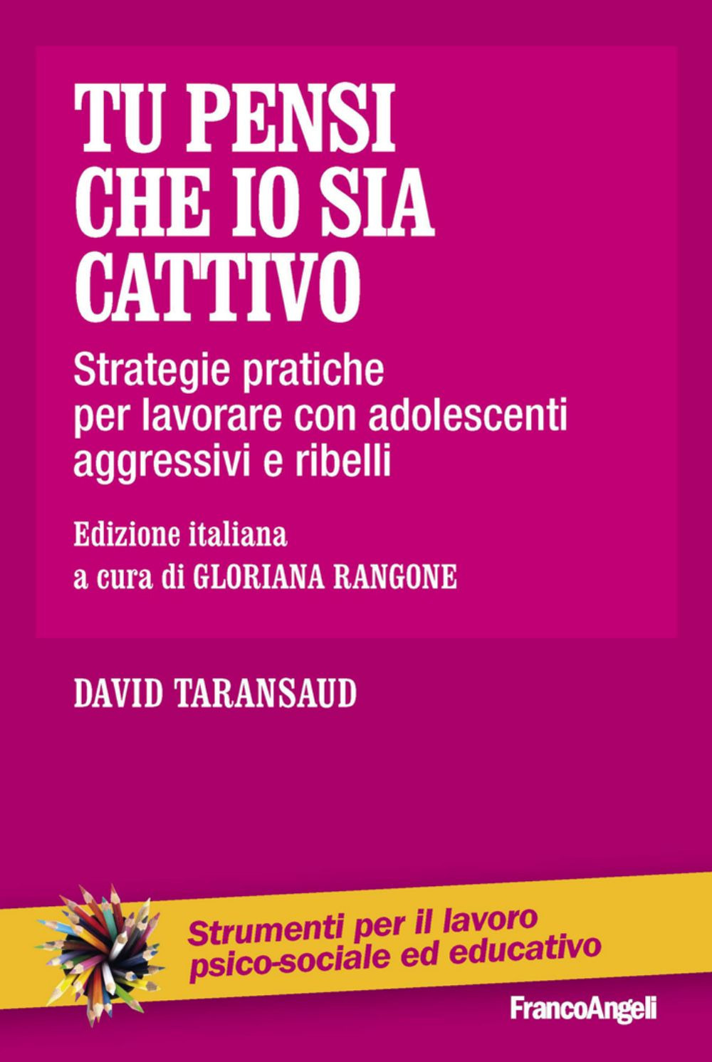 Tu pensi che io sia cattivo. Strategie pratiche per lavorare con adolescenti aggressivi e ribelli