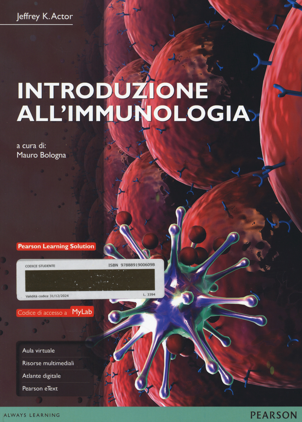 Introduzione all'immunologia. Ediz. mylab. Con espansione online