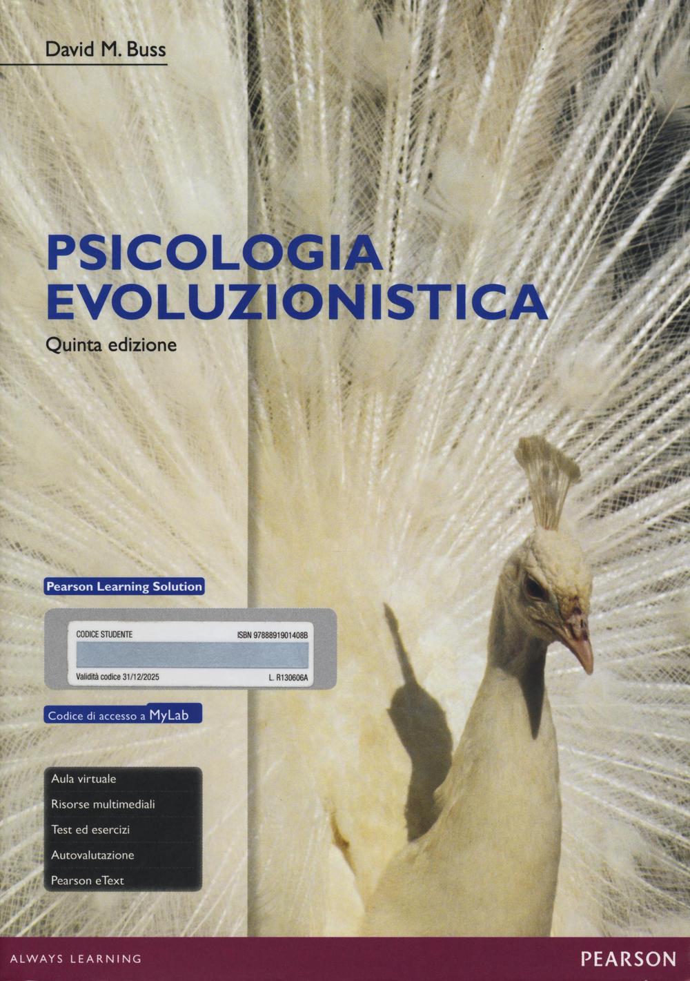 Psicologia evoluzionistica. Ediz. mylab. Con espansione online